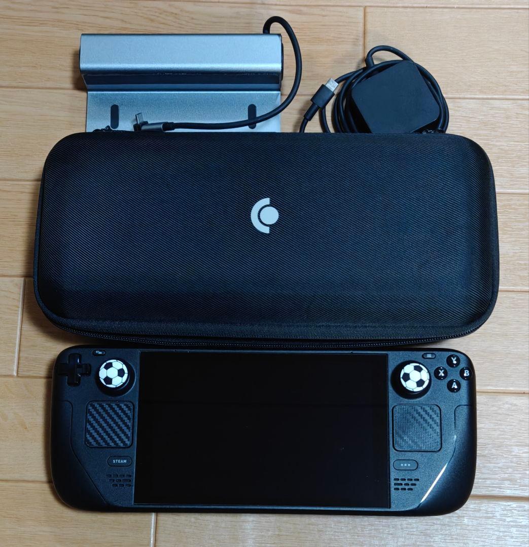 Steam Deck LCD 512GB換装済み 本体　ドッキングステーション