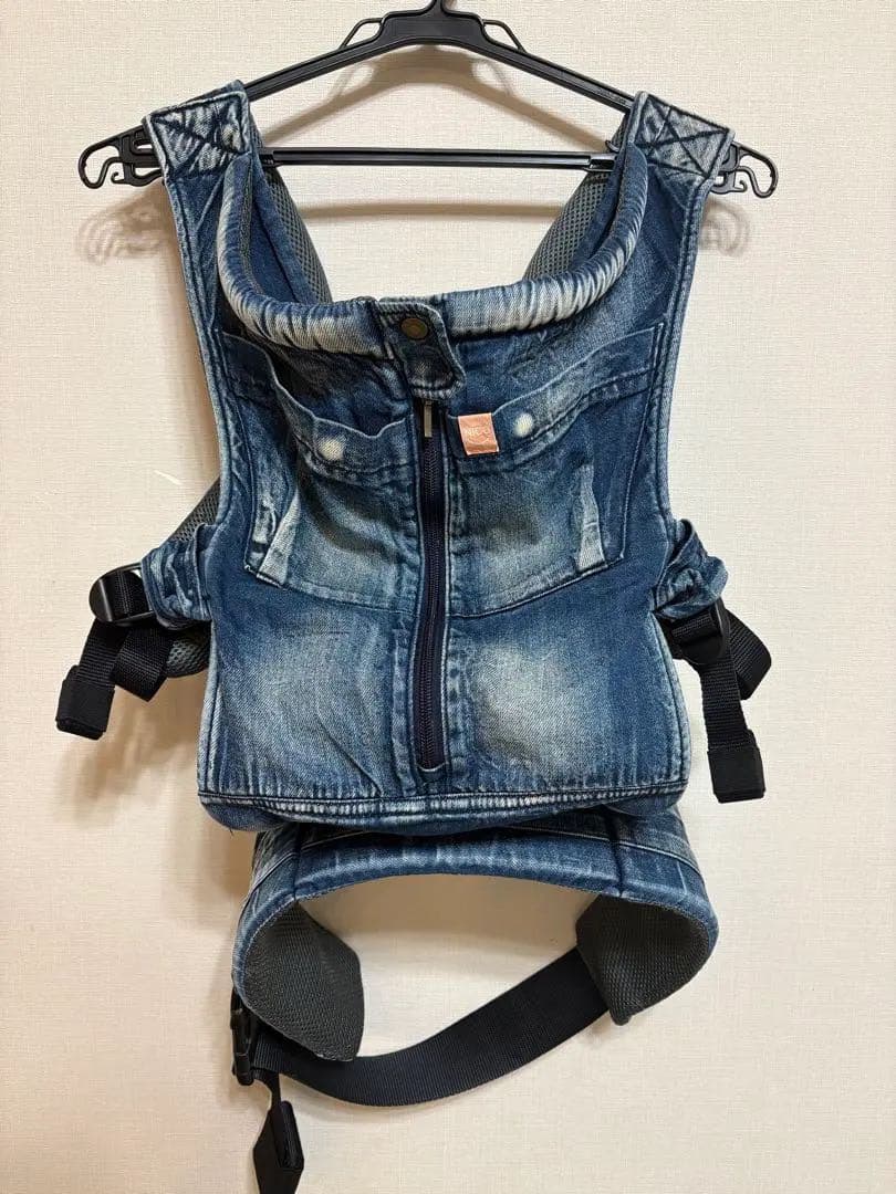 【ゴン】キューズベリー　抱っこ紐　NICO デニム