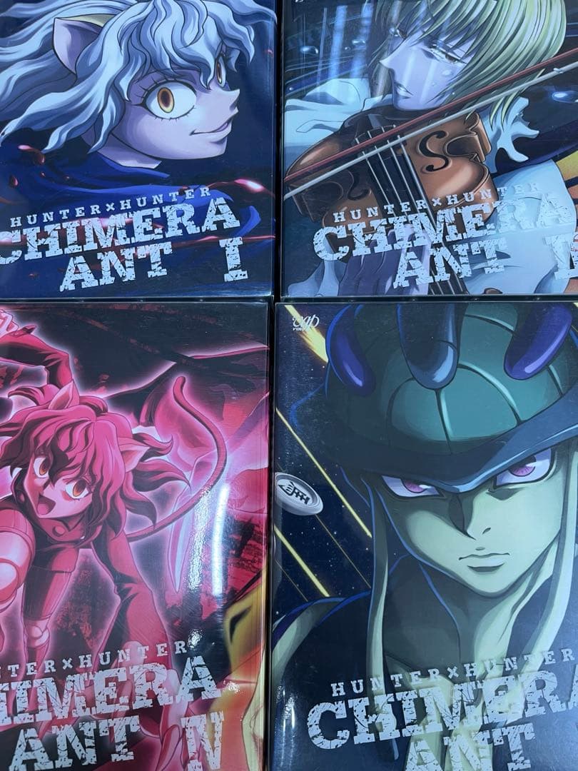 ハンター×ハンター キメラアント編 DVD-BOX 全４巻セット　全巻