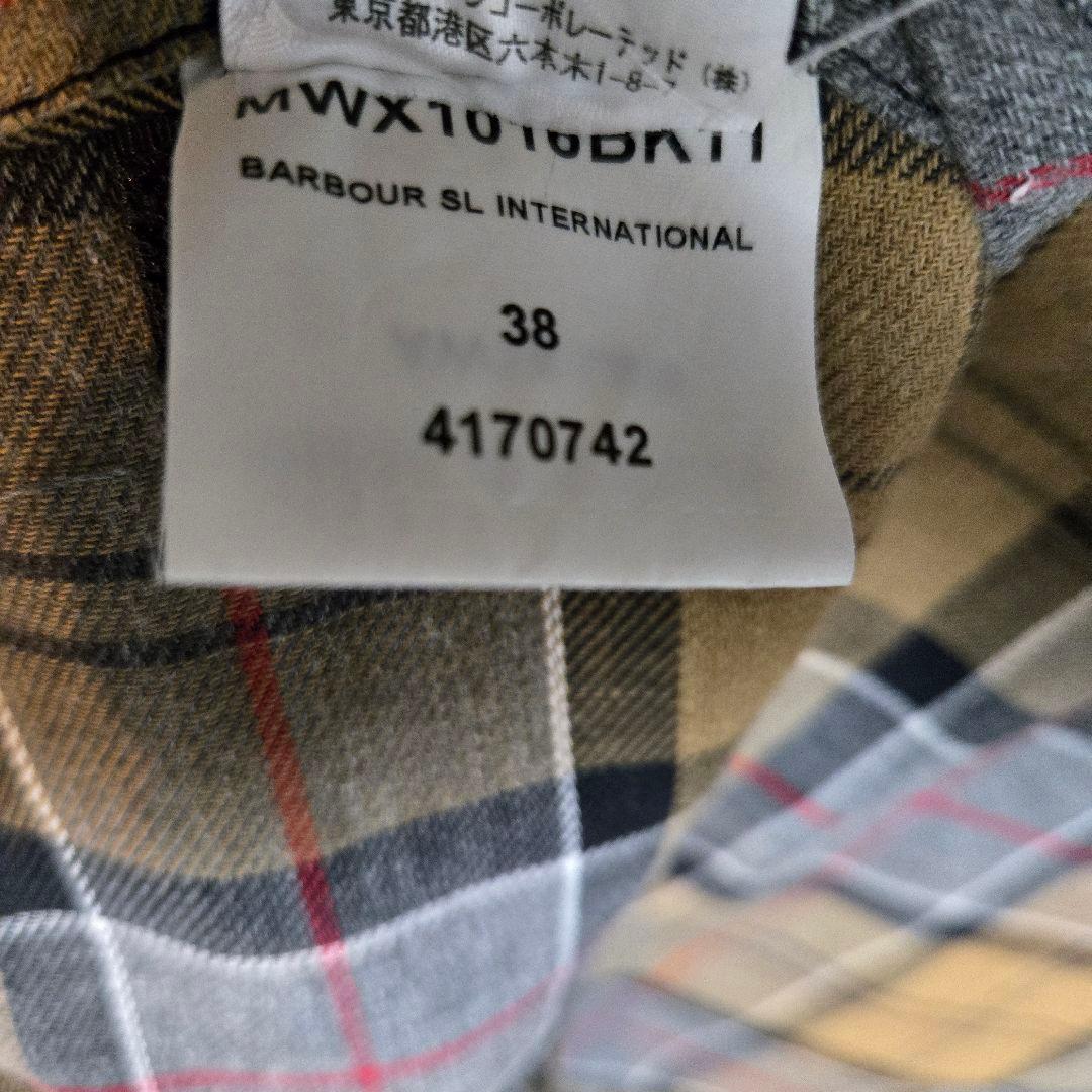 バブアー　インターナショナル オイルドジャケット　MWX1016BK11/38