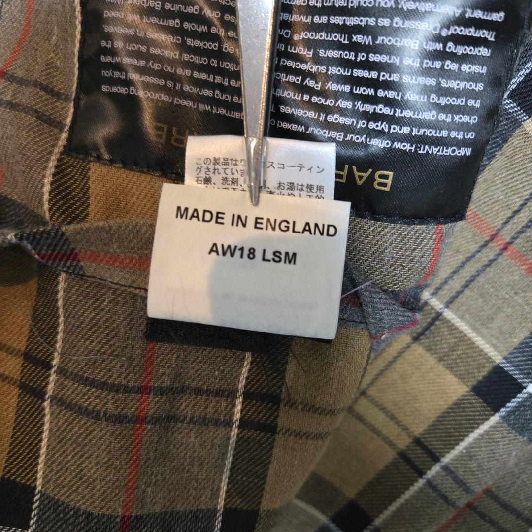 バブアー　インターナショナル オイルドジャケット　MWX1016BK11/38