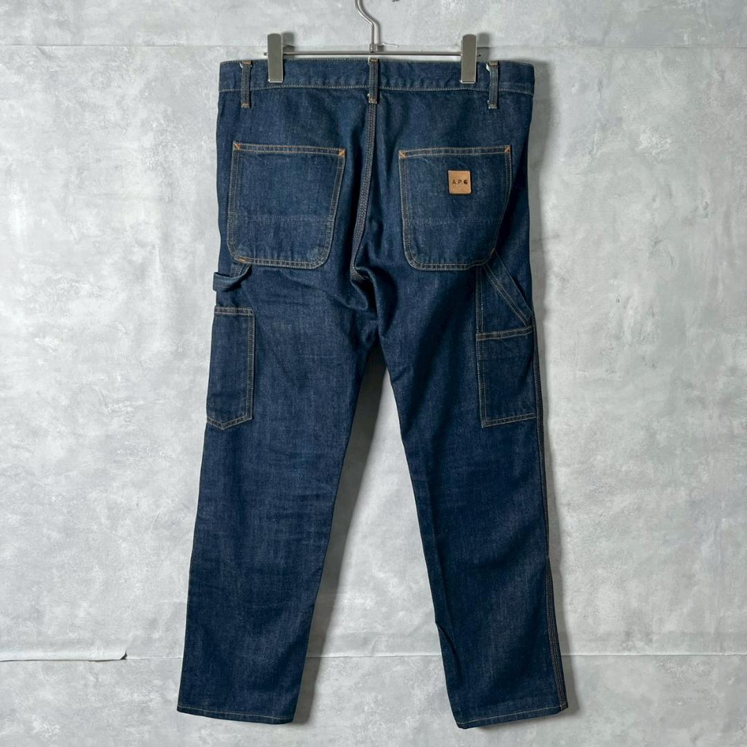 A.P.C. × Carhartt ダブルニー デニムペインター　 N2380