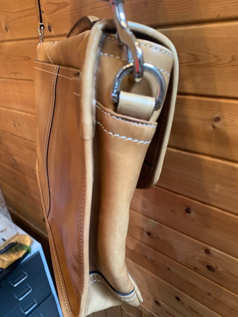 【美品】オールドコーチ　レザーショルダーバッグ