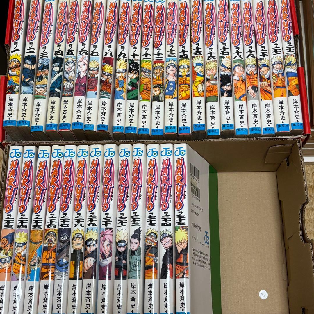 NARUTO 漫画 1巻～35巻 初版半数