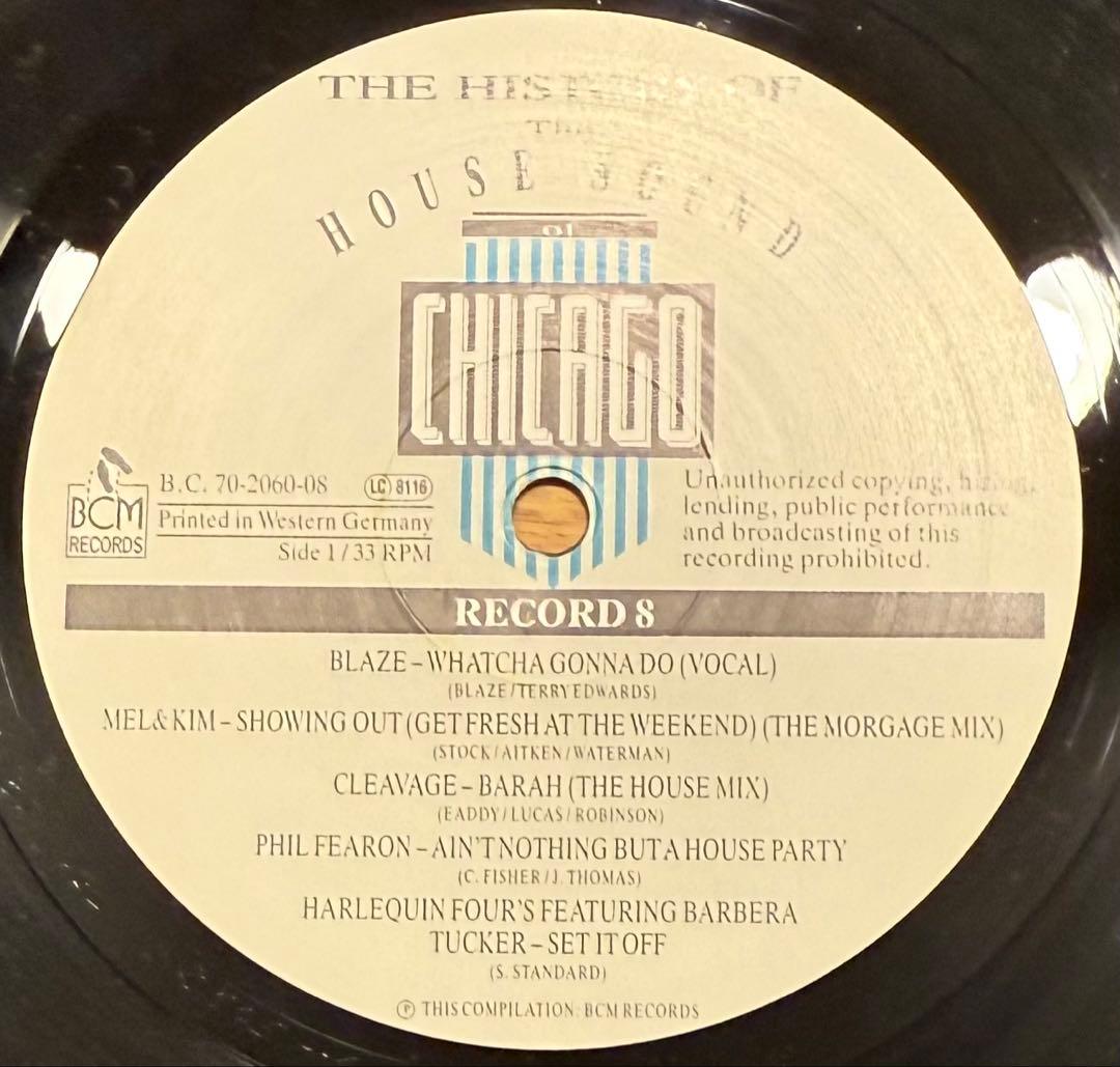 洋楽 History of the House Sound of Chicago LP