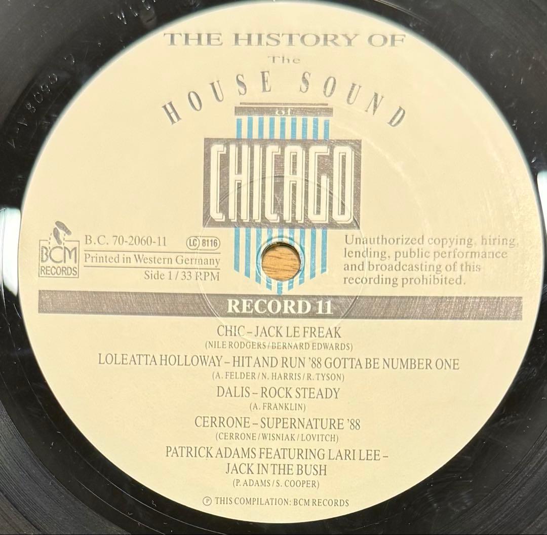 洋楽 History of the House Sound of Chicago LP