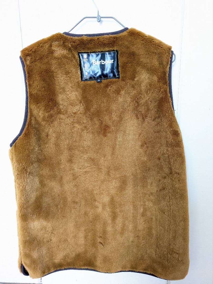 Barbour バブアーライナーベスト　36 フロントジップ