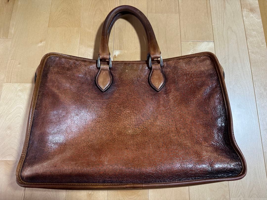 【ベルルッティ Berluti】 アンジュール　特注クロコ型押しパティーヌ