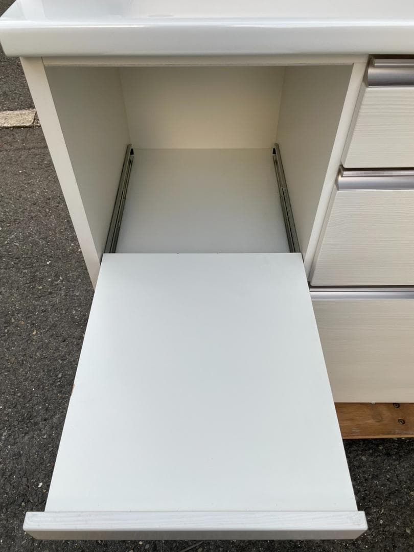 大阪京都限定 松田家具 ダイニングボード 食器棚 炊飯器台付き レンジボード