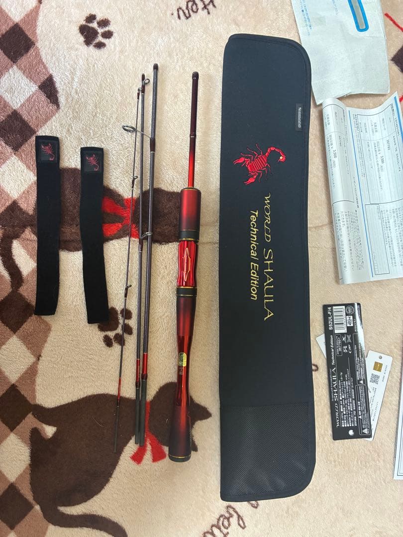 シマノワールドシャウラテクニカルエディション S52UL-F/4