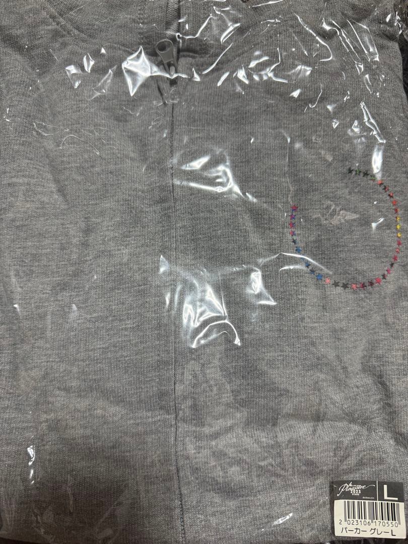 B'z Pleasure2023 パーカー Lサイズ グレー