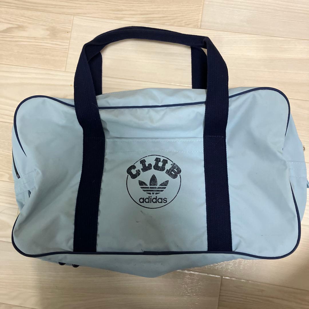 CLUB adidas ボストンバッグ スクバ デサント製 好配色