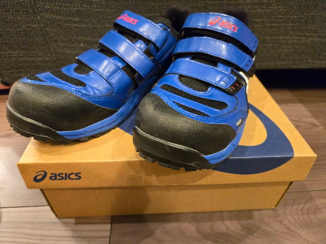 K・YASICSマジックテープ式安全靴25.5cmWINJOBCP102