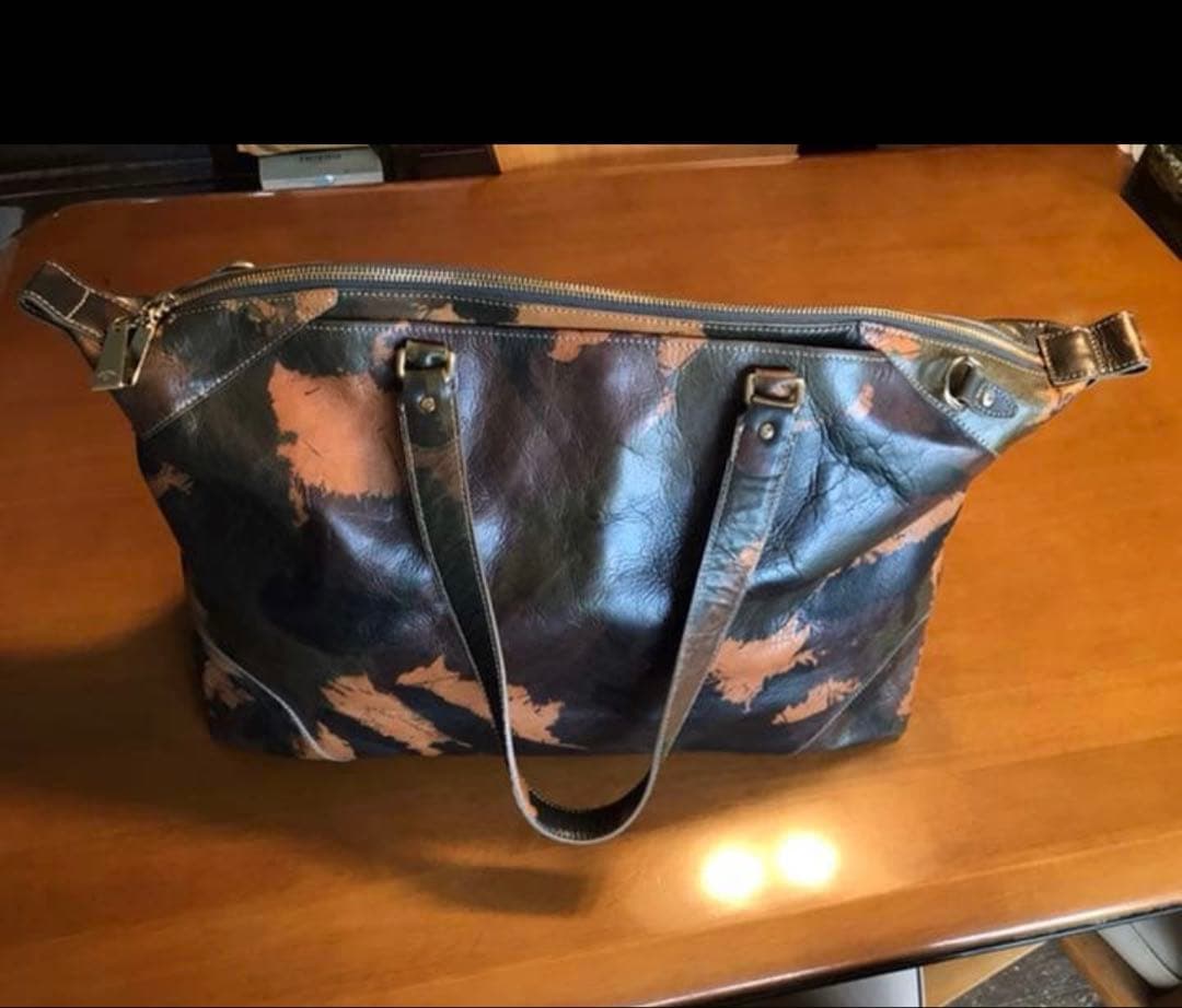 aniary ボストンバッグ　迷彩　カモフラ