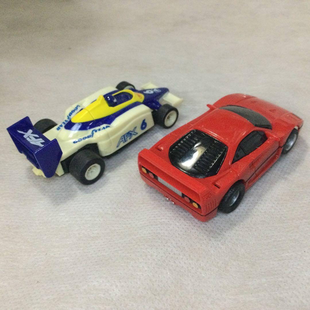 Ferrari F40 & AFX F1 HOスケール スロットレーシングカー