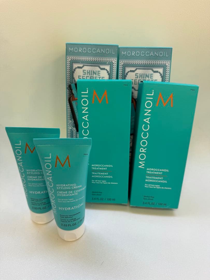 モロッカンオイル100ml スタイリングクリーム75ml 2個セット