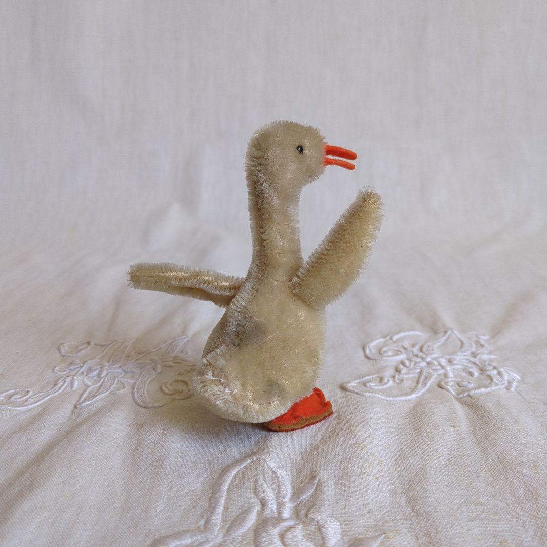 シュタイフ 羽を広げたアヒル ヴィンテージ