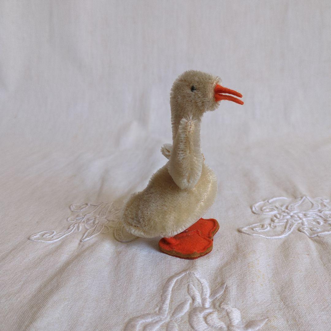 シュタイフ 羽を広げたアヒル ヴィンテージ