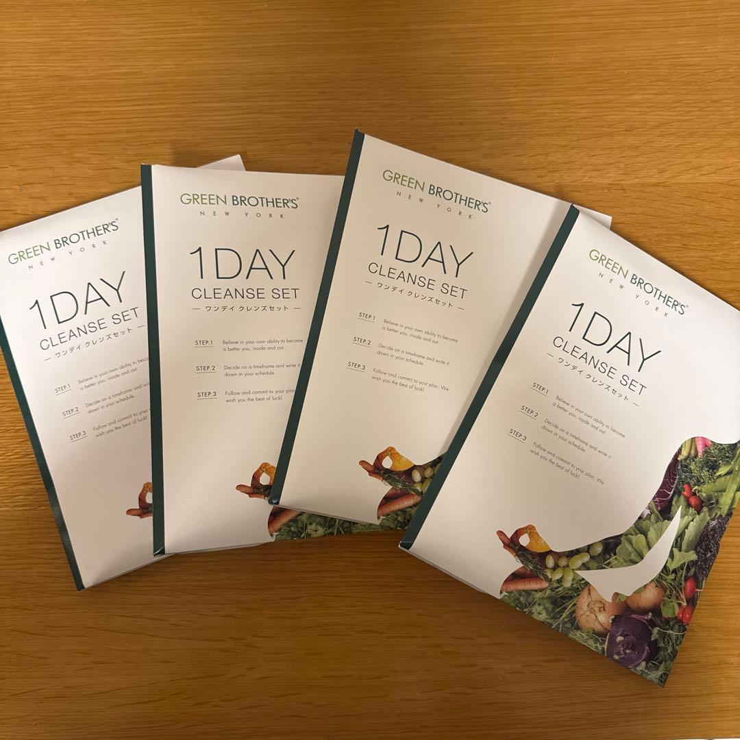 専用さん専用【GREEN BROTHERS 1DAY CLEANSE SET】