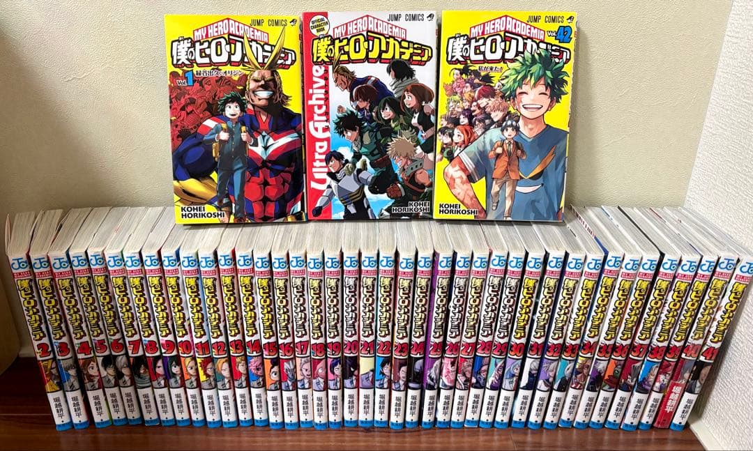 【キャラクターブック付き】僕のヒーローアカデミア（ヒロアカ）全巻セット