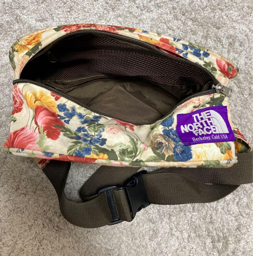 THE NORTH FACE PURPLE LABEL花柄ボディバッグ　送料無料
