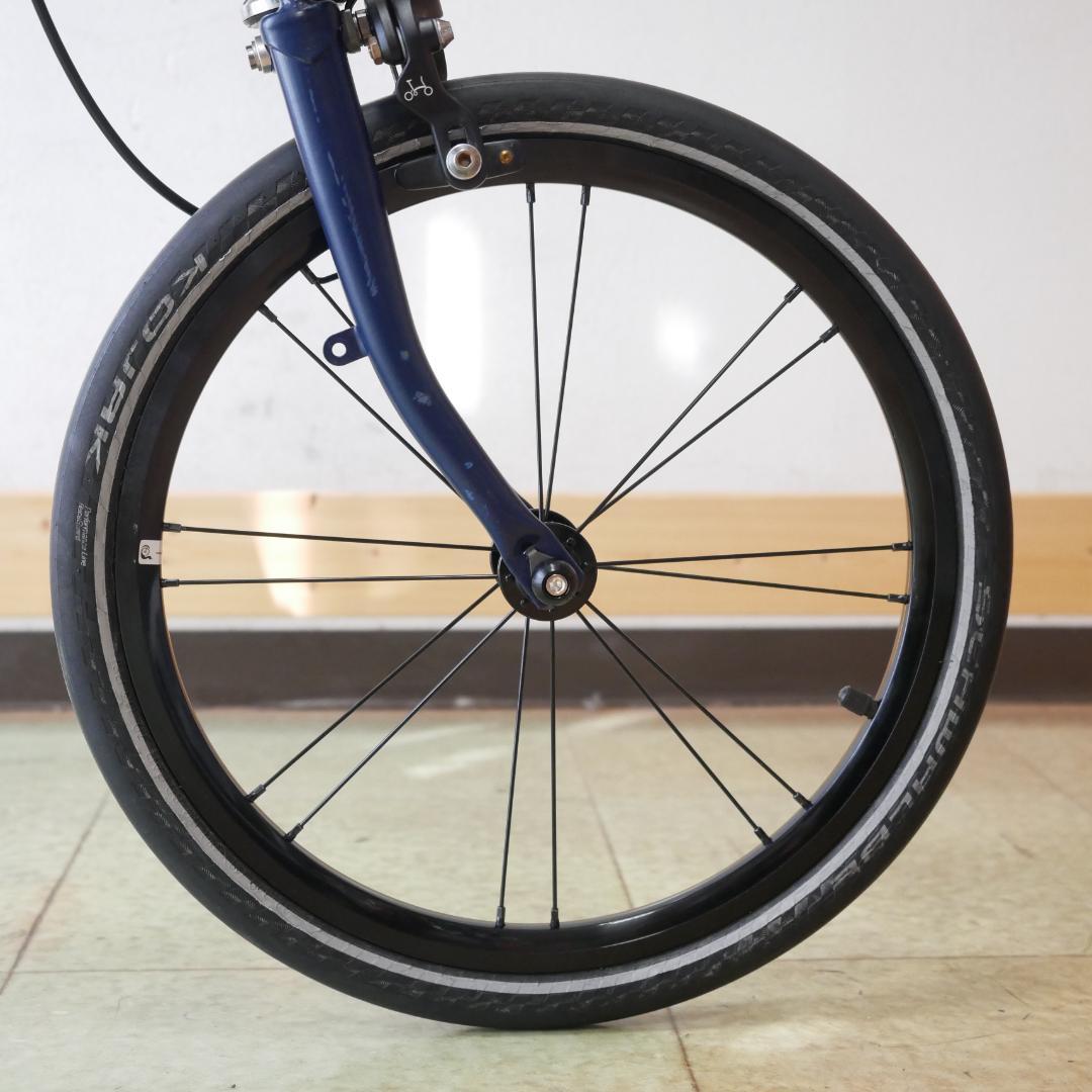 英国　BROMPTON 外装6速　Sハンドル　フルカスタマイズ　スポーティ仕様