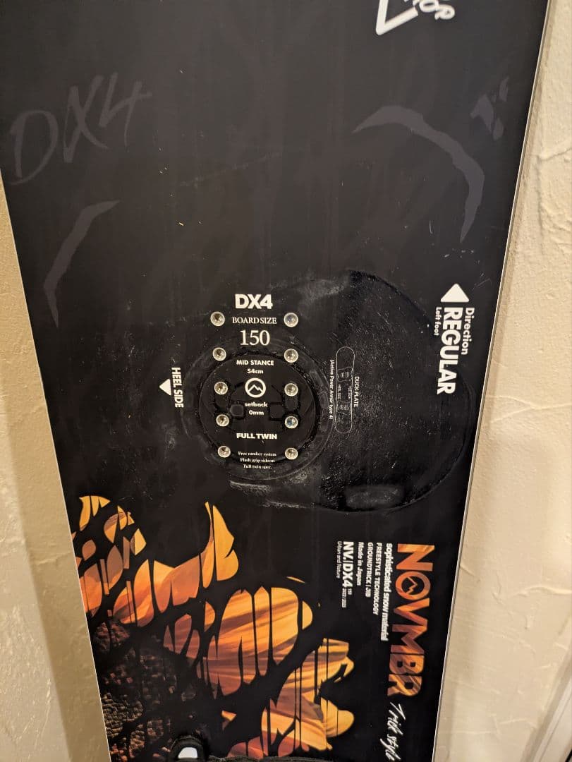 NOVEMBER DX4　150cm ノベンバー　スノーボード