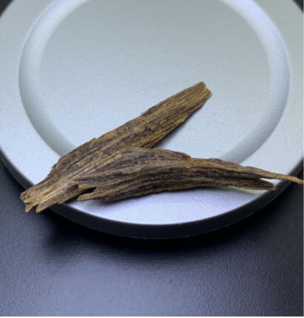 古渡命銘木 後水尾院勅銘 伽羅【卯の花】0.391g香木香道〔お香＇沈香＇伽羅〕