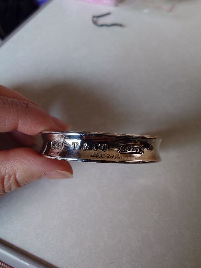 Tiffany & Co. 1837 バングル シルバー