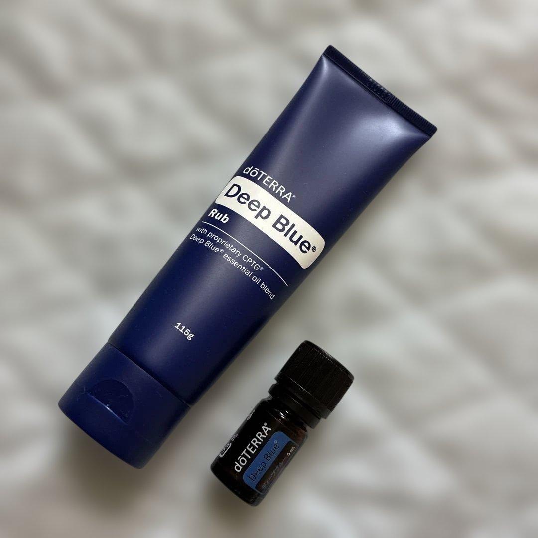 ディープブルーラブ115g&ディープブルー５mm アロマ　ドテラ　人気