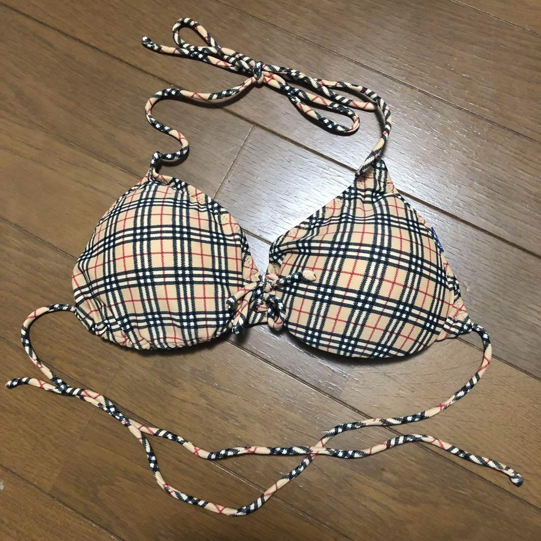 BURBERRY バーバリー ブルーレーベル 水着 ビキニ 3点セットバッグ付き