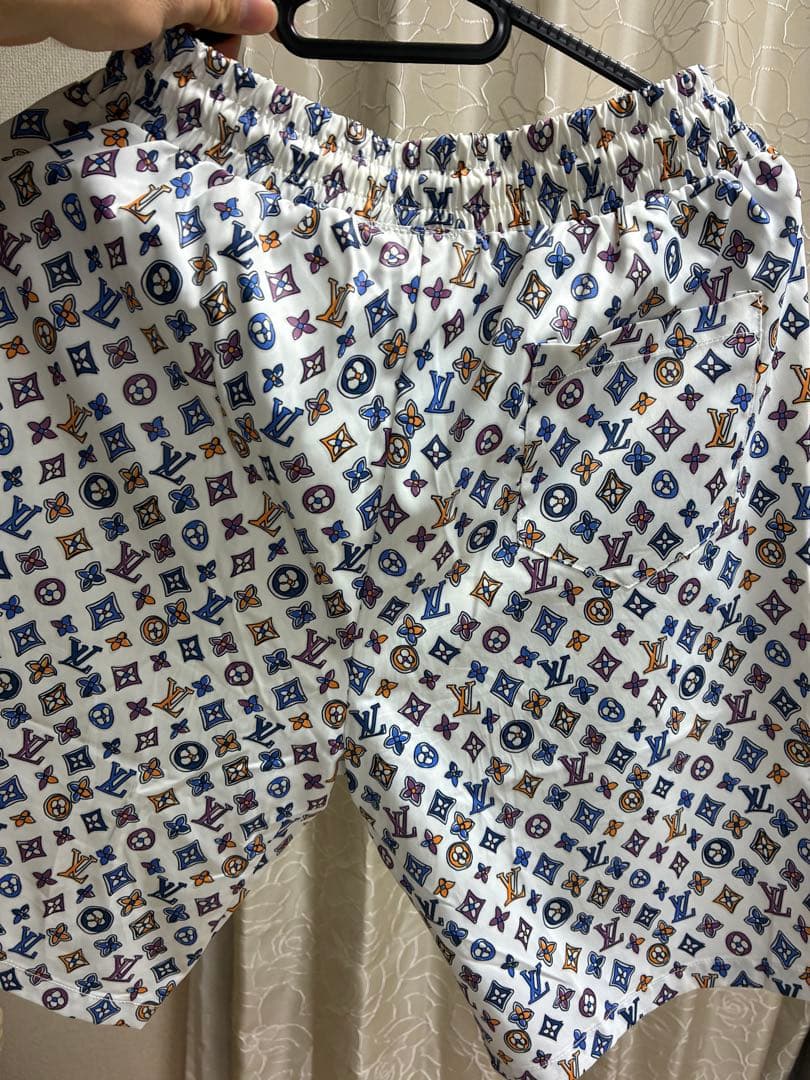 Louis Vuitton ロゴプリント ショートパンツ