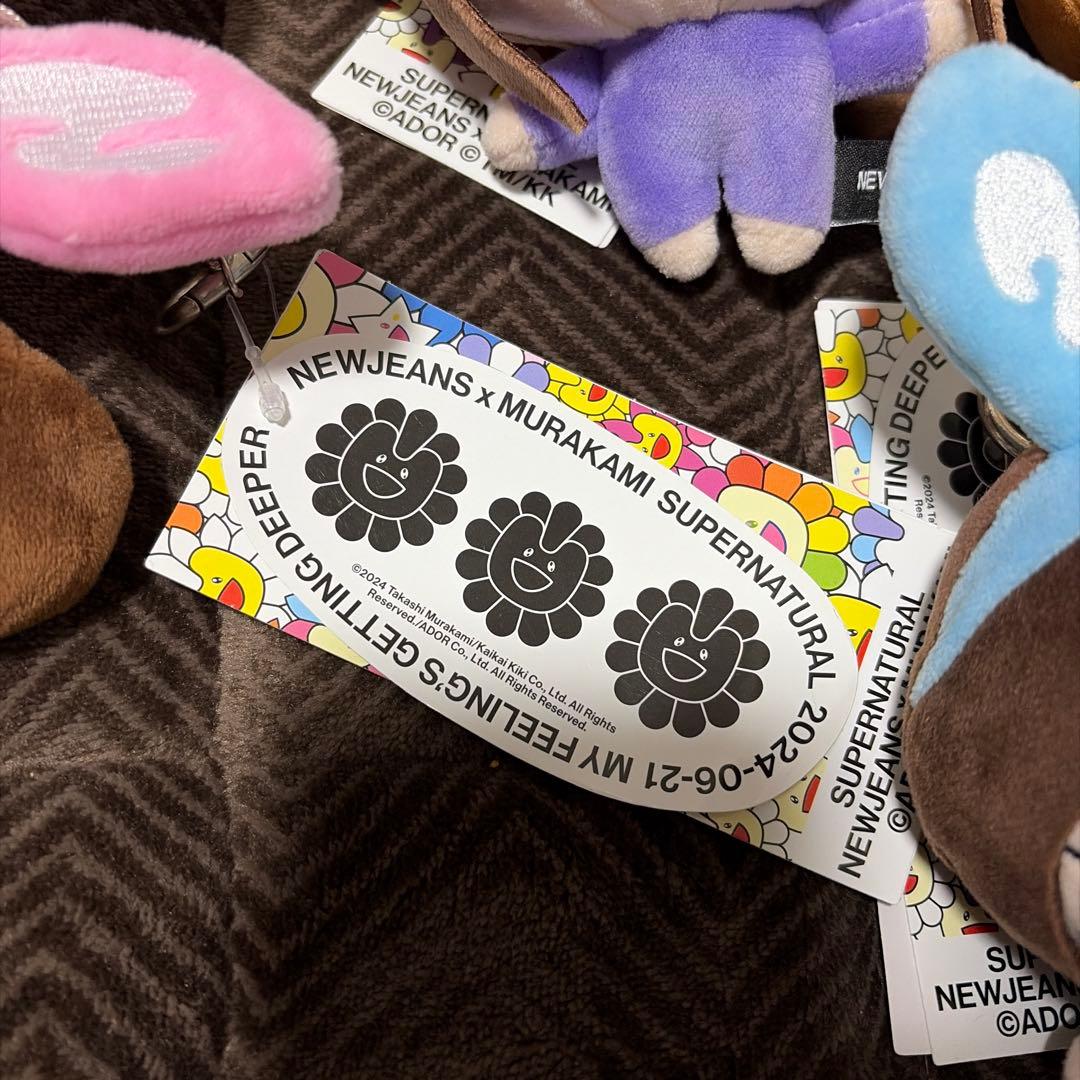 NewJeans ぬいぐるみ キーホルダー MURAKAMI