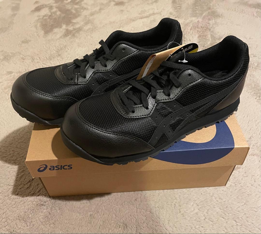 アシックス ウィンジョブCP201 黒　25.5cm 作業用シューズ 安全靴