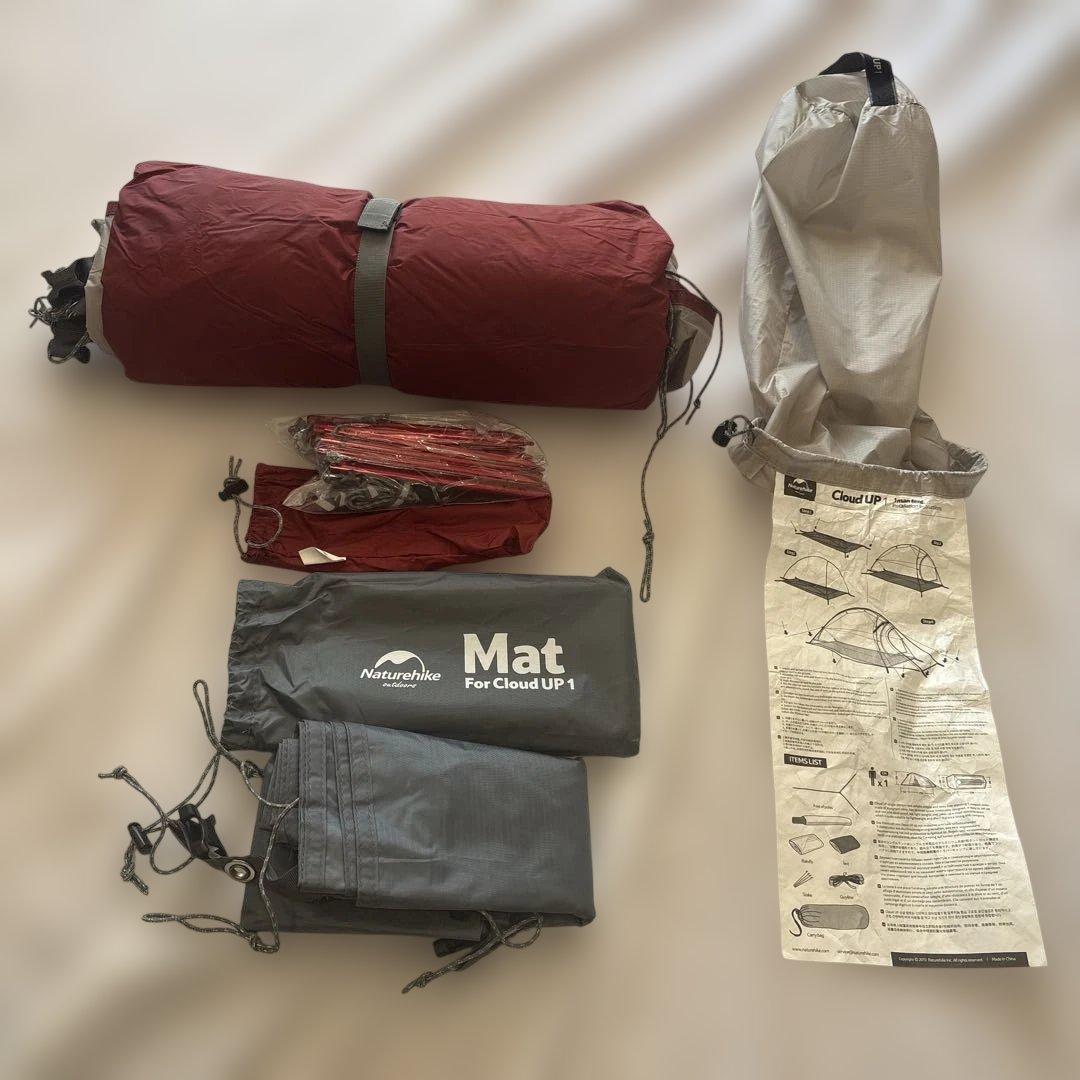 新品❗️Naturehike Cloud Up1 1人用プロフェッショナルテント