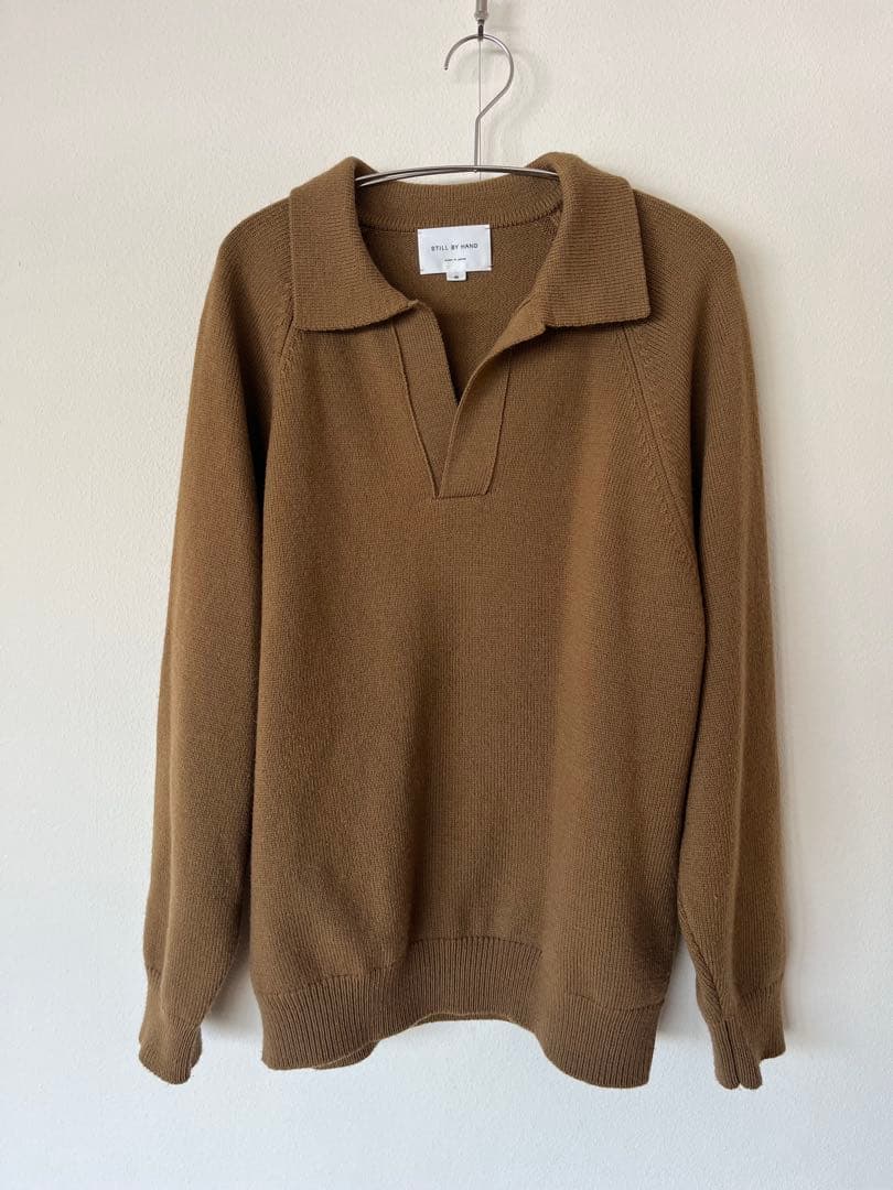 スティルバイハンド　スキッパーポロニット