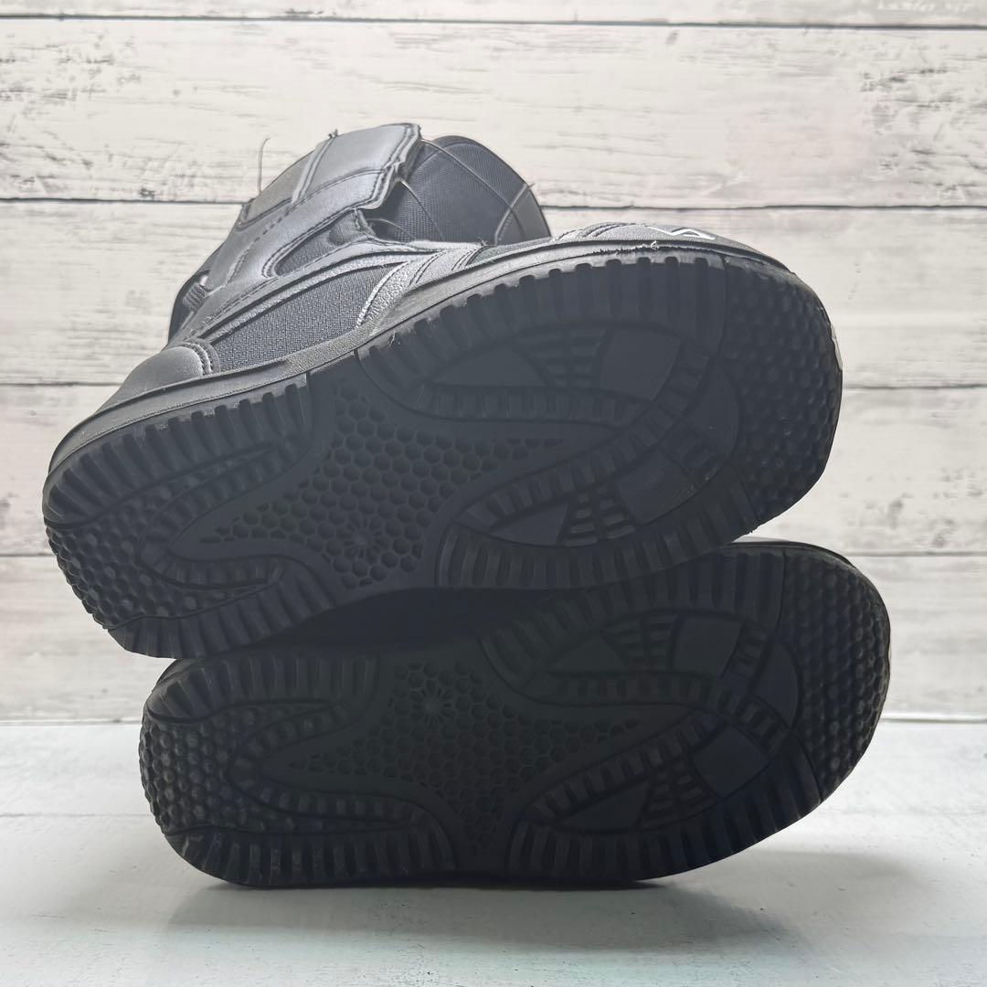 美品　VISIONPEAKS スノボブーツ 22.5 Atop黒 [E-80]
