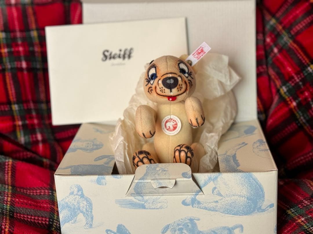 新品レア。シュタイフ　LITTLE BONZO シリアルナンバー付き