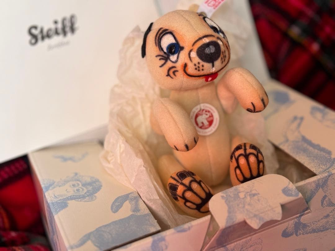 新品レア。シュタイフ　LITTLE BONZO シリアルナンバー付き