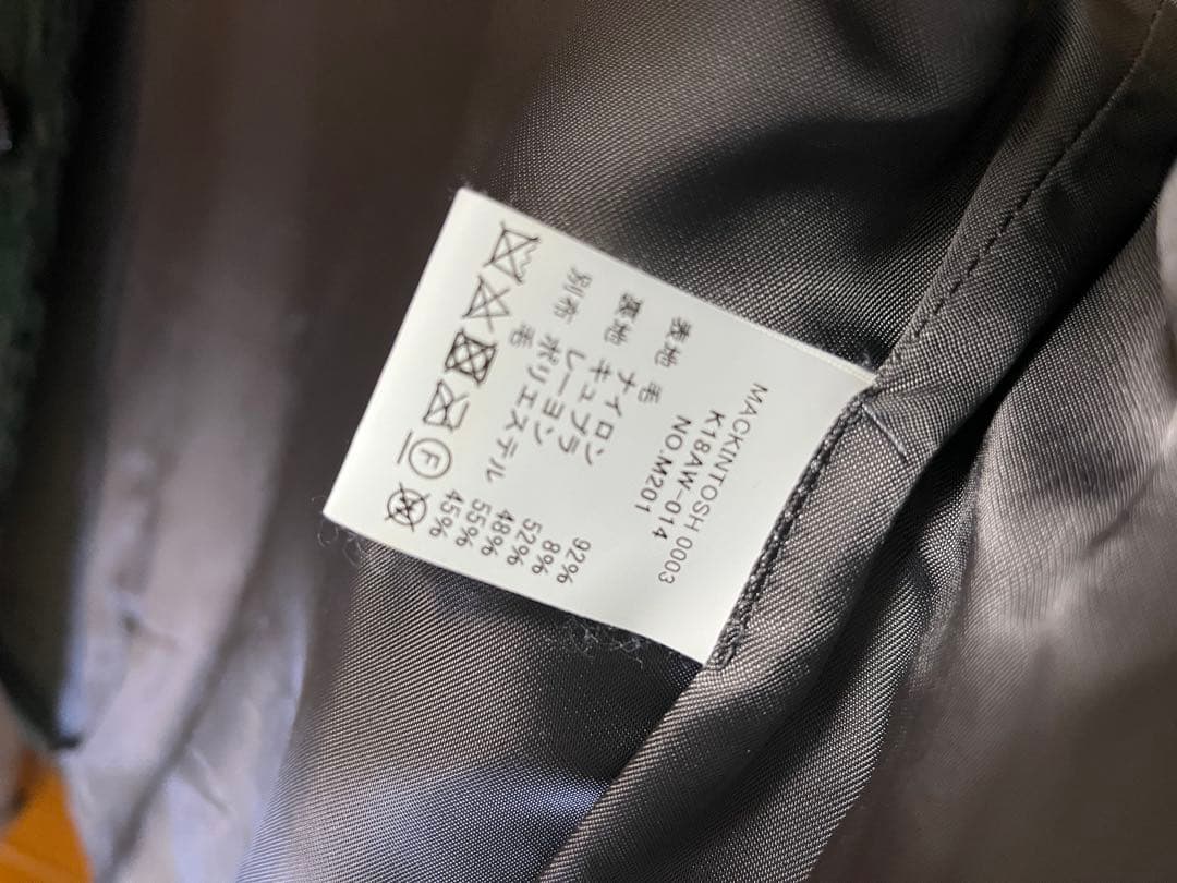 トップス mackintosh 0003 18aw kiko kostadinov