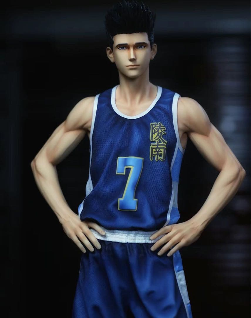 SLAM DUNK 仙道彰 1/6 ガレージキット ガレキ スタチュー③④