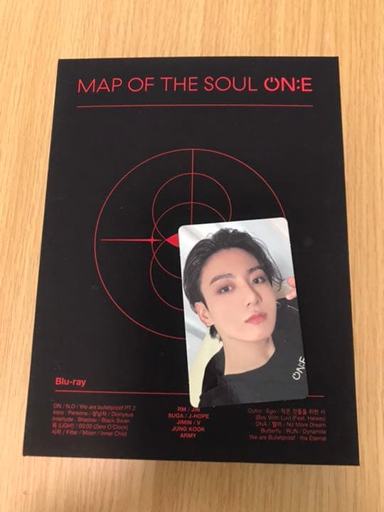 (未再生)BTS MAP OF THE SOUL ON:E Blu-ray