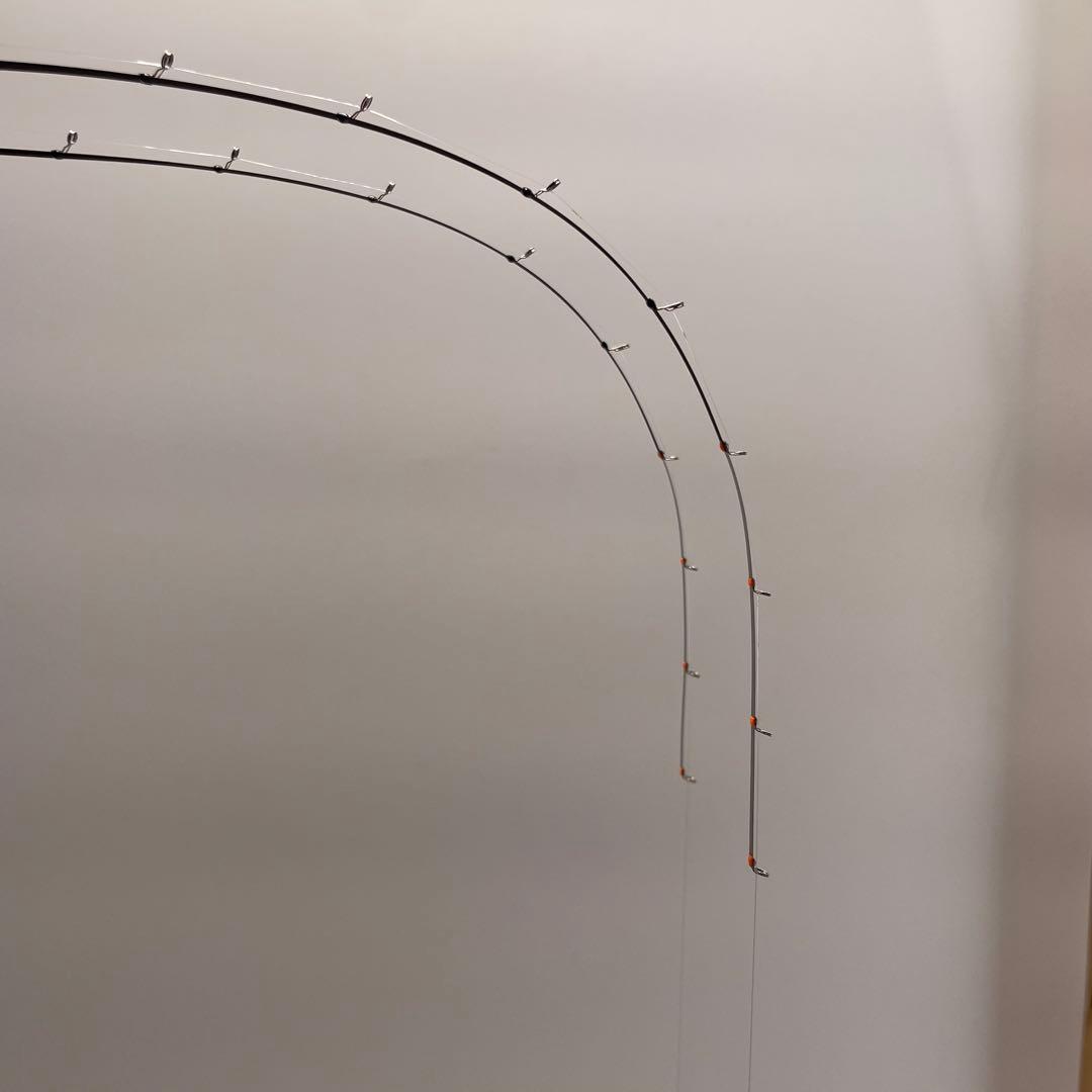 ワカサギ　ハンドメイドロッド　36cm 2本セット