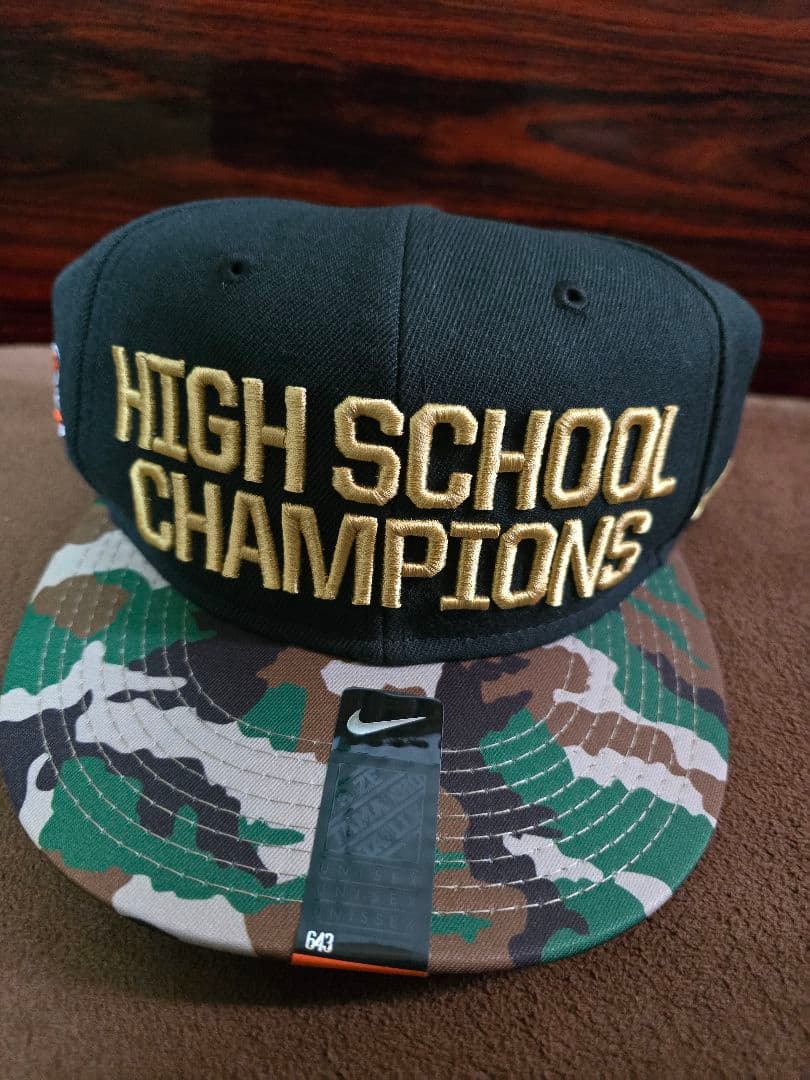 2013年第44回ウインターカップ　明成高校　桜花学園　優勝　ナイキ帽子