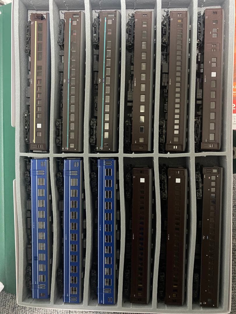 kato Nゲージ 旧型客車　12系客車　12両セット　全車室内灯搭載