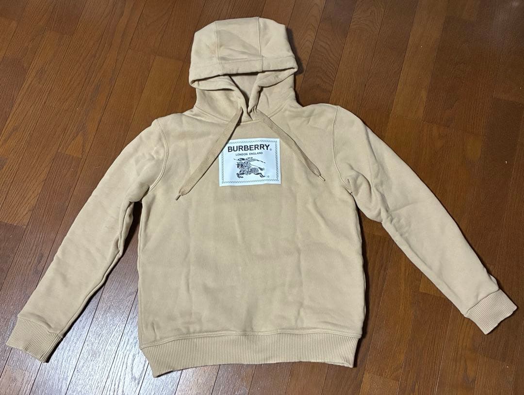 BURBERRY バーバリー プローサムラベル フーディー ベージュ　パーカー
