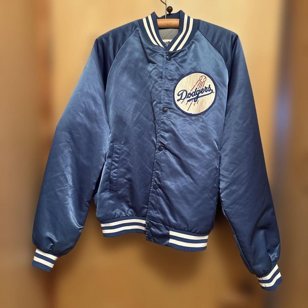 ロサンゼルス・ドジャース チョークライン スタジャン Ｌヴィンテージ