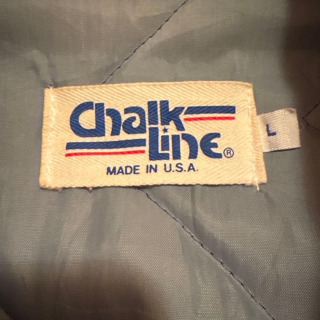 ロサンゼルス・ドジャース チョークライン スタジャン Ｌヴィンテージ