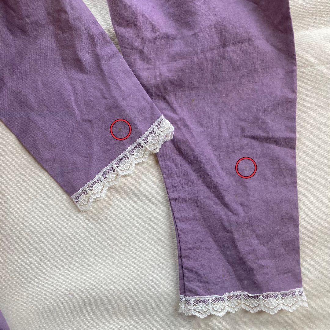 1970年代ヴィンテージ GUNNE SAX ティアードワンピース ラベンダー