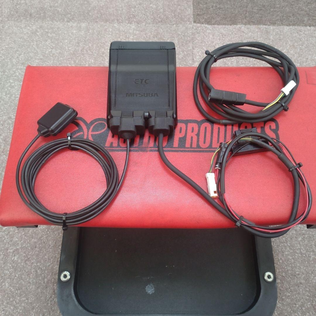 バイク用　ETC　車載器　ミツバ　BE61W　（検索用）ETC2.0　1073